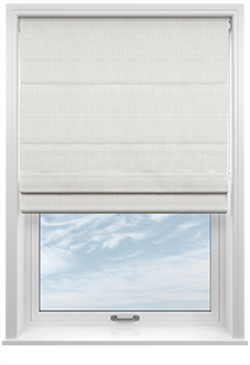 Laura Ashley Swanson, Dove Grey - Twist&Fit Roman Blind